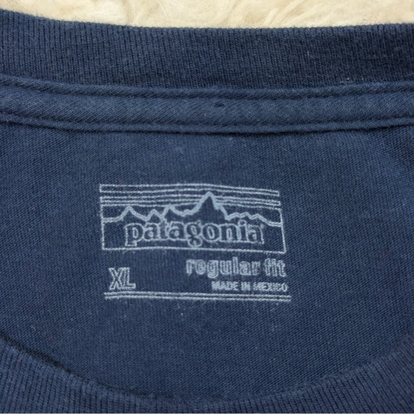 Patagonia Organic Cotton Ventura California Crew Neck Long Sleeve Shirt XL - Picture 5 of 7